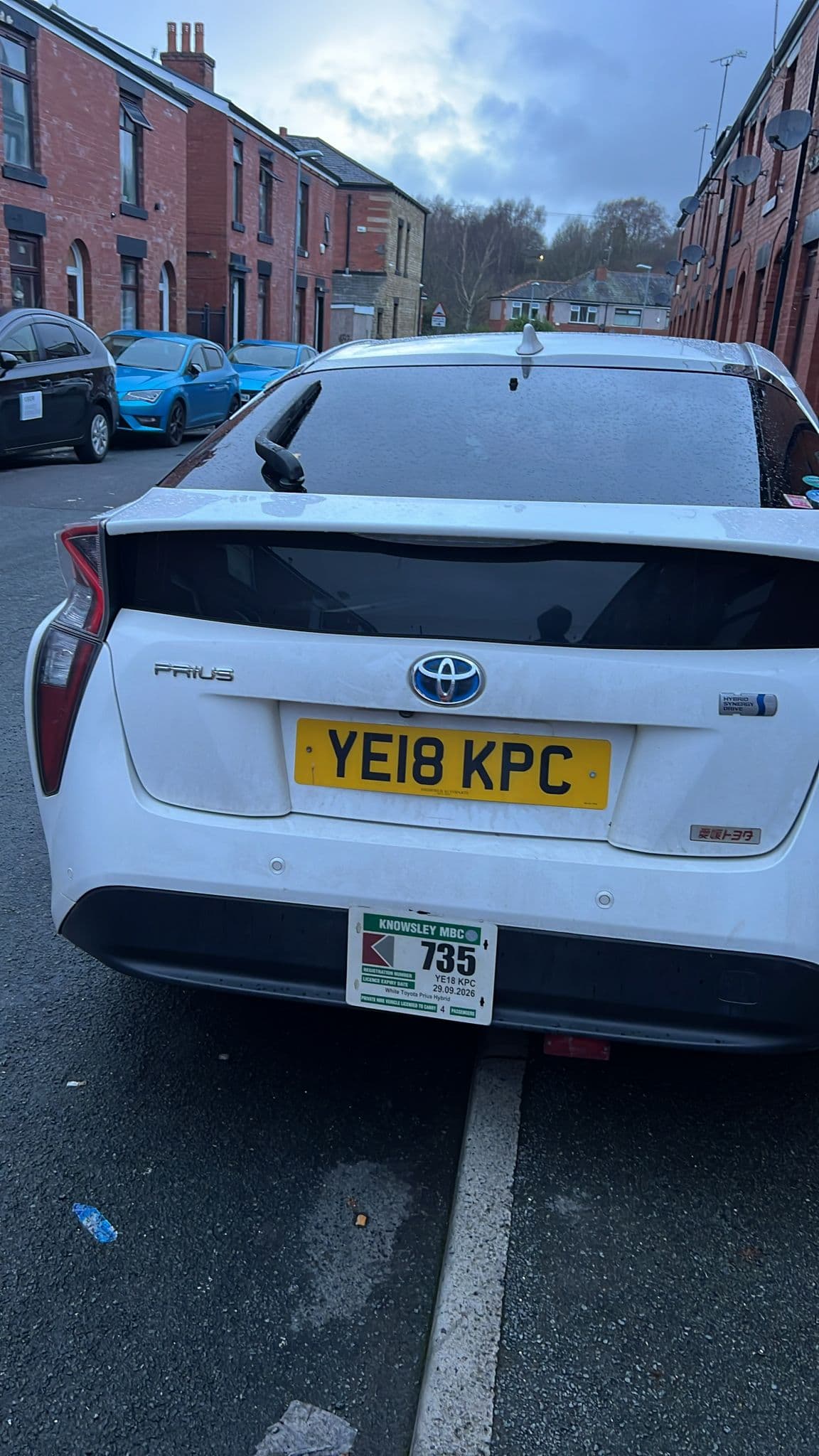 Toyota Prius Silver Hybrid photo
